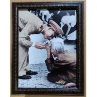 ราคา กรอบรูปกระจกมงคลในหลวงรัชกาลที่9 ทรงตรัสถามประชาชนที่ทรงมาเฝ้ารับเสด็จ ขนาด 18x23 นิ้ว (10747476478)