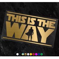 ราคา สติ๊กเกอร์ Star wars สตาร์วอร์ Mandalorian สตาวอ สตาร์วอ starwars Sticker starwar แต่ง ติด รถยนต์ รถ เบบี้ โยดา bany yoda war ติดรถยนต์ แต่งรถ เจได this is the way กระจกรถ กระจก star war (20724634231)