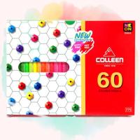 ราคา สีไม้ Colleen แท่งยาว1หัว สีไม้คอลลีน 12สี 24สี 36สี 48สี 60สี ของแท้ 100 (20023859328)