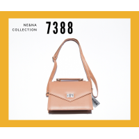 ราคา กระเป๋าเเฟชั่นผู้หญิงสะพายข้างทรงกล่อง No 7388 NE NA Collection Bag (20110397083)
