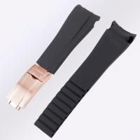 ราคา สายนาฬิกาสำหรับ Rolex DAYTONA SUBMARINERสายนาฬิกาซิลิโคน20โซ่นาฬิกาอุปกรณ์เสริมสร้อยข้อมือ (10749938131)