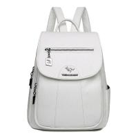 ราคา High Quality Leather Backpack Women Large Capacity Travel Backpack Fashion School Bags Mochila Shoulder Bags for Women 2022 New (19788105114)