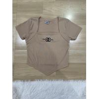 ราคา เสื้อครอป chanel งานผ้าร่องงานปักงานสวยมากกก ใส่เที่ยวใส่ปาร์ตี้ (20600663293)