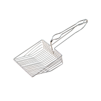 ราคา ที่ตักทราย ที่ตักทรายแมว ช้อนตักทรายแมว cat litter spoon ที่ตักทรายแมว ที่ตักขี้แมว ขนาดใหญ่ สำหรับทรายแมวทุกชนิด ขนาดใหญ่ แบบเหล็ก แข็งแรง (21107905651)