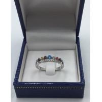 ราคา แหวนนพเก้า เงินแท้ 925 เคลือบทองคำขาว (4416836053)