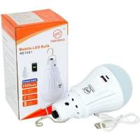 ราคา ส่งด่วน หลอดไฟพกพา หลอดไฟฉุกเฉิน Mobile LED Bulb TIGER RE 1601 รุ่น RE1601 หลอดไฟ 16 LED 3 7 V แบต 1500 mAH Lithium Battery แสงขาว แบบชาร์จไฟ USB ได้ (8318114130)
