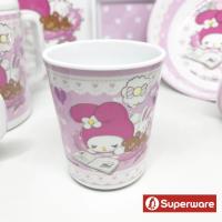 ราคา ขายแยกชิ้น จานเมลามีน ถาดหลุม ช้อนส้อม แก้วน้ำเด็ก มายเมโลดี้ดรีม Sanrio My Melody Superware ศรีไทยซุปเปอร์แวร์ 1 ชิ้น item sell SEPERATELY (750652127)