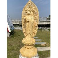 ราคา หอจับดอกบัวพระพุทธรูปอมิตตาพุทธ งานหัตถกรรมแกะสลักไม้ทำด้วยมือพระพุทธรูปรูปปั้นพระพุทธรูปไม้ (19944001705)