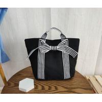 ราคา กระเป๋าผ้า หูจับโบว์ พร้อมส่ง (9087098083)