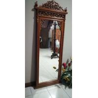 ราคา กระจกไม้สักทองงานสุโขทัยหรูหราไม้สักแก่ (20505123369)