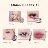 ราคา Flower Knows Christmas Makeup Gift Set include Lipstick Eyeshadow Blush and More (21020697730)