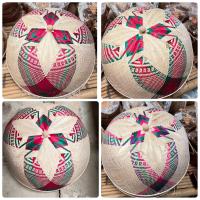 ราคา ฝาชีดาวคละสี ฝาชีไม้ไผ่ ขนาด 20 24และ 26 นิ้วฝาชีครอบอาหาร ฝาชีตกแต่งบ้าน ฝาชีไม้ไผ่สานลายดาว (10424810792)