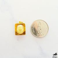 ราคา หลวงปู่ทวด ทรงสี่เหลี่ยมจิ๋ว เนื้อทอง ทองแท้ 90 อัดกันน้ำ ถูกที่สุด ส่งฟรี มีใบรับประกันจากร้าน 561 0983 (7689711563)