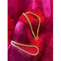 ราคา สร้อยทองเหลืองกันเหงื่อ ลายทาโร่ 2 บาท (20015645990)