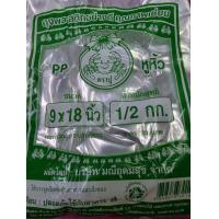ราคา ถุงหิ้วใสไฮโซ เนื้อPP ปูเขียว (21182400313)
