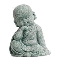 ราคา Small Buddha Statue Buddha Ornament Cute Resin Little Monk Figurine Funny Car Toy Chinese Little Buddha Monk Statue Car Dashboard Ornament Decorations For Home cosy (18456124488)