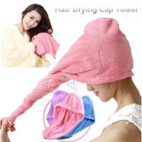 ราคา Cutewomen2020 ผ้าขนหนูเช็ดผมไมโครไฟเบอร์หมวกแห้งเร็วหมวกใส่ผมหมวกสปา (925460054)