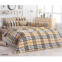 ราคา TOTO GOOD ผ้าปูที่นอนโตโต้ ลายธรรมดา ขนาด 3 5 5 6 ฟุต รหัสสินค้า TT278BR ลายสก๊อต สีน้ำตาล BURBURLY เฉพาะชุดผ้าปูไม่รวมผ้านวม สำหรับที่นอนสูง 10 นิ้ว (14073086504)