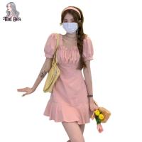 ราคา ชุดเดรสน่ารักๆ สไตล์เกาหลี เดรสมินิมอล ดีไซน์สวยหรู พร้อมส่ง D8862 (20285150703)