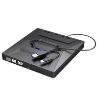 ราคา USB3 0 Type C DVD Burner External Optical Drive CD DVD Player TF SD Card Reader for PC (19121610881)