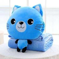 ราคา ตุ๊กตาหมอนผ้าห่ม ตุ๊กตาหมอนผ้าห่ม แมวเมียว วินเทจ (7646589273)