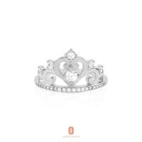 ราคา Jewellista แหวนมงกุฎ Crown เงินแท้ ประดับด้วย CZ (17846620679)