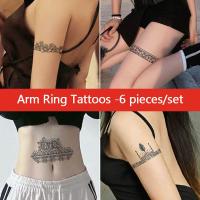 ราคา เครื่องสักลายสมุนไพรใช้งานได้นานถึง15วันสติ๊กเกอร์รอยสักแขนดอกไม้กึ่งถาวรกันน้ำรอยสักชั่วคราวสักมหัศจรรย์ติดทนนานรอยสักปลอมสติ๊กเกอร์รอยสักคู่6แผ่น ชุด (19203346981)