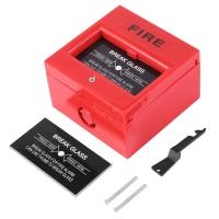 ราคา AC 250V 12V DC 12V Resettable Manual Call Point Fire Alarm Pull Station (19173488112)