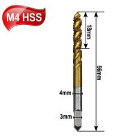 ราคา ดอกต๊าปเกลียว HSS จำนวน1ชิ้นดอกสว่านเกลียวเหล็กกล้าความเร็วสูงดอกสว่านเกลียว (10250032102)