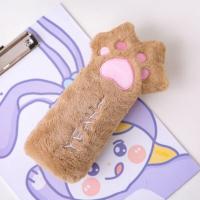 ราคา กระเป๋าดินสอเก็บของกระเป๋าผ้ากล่องดินสอกรงเล็บแมวกำมะหยี่ญี่ปุ่น (17814605805)