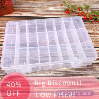 ราคา Lowest price FG กล่องพลาสติกใสขนาด10 15 24ช่องใส่เครื่องประดับกล่องพลาสติกแบบถอดออกได้กล่องเก็บเครื่องมือตกแต่งเล็บ (20455700332)