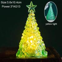 ราคา Snowman Santa Claus Hot Air Balloon Christmas LED Light Ornaments Christmas Kid Gifts Xmas Home Bedroom Decoration Navidad Noel (20570477373)