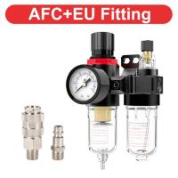 ราคา AFC2000 1 4เครื่องอัดอากาศแยกน้ำน้ำมันกรอง Regulator ดัก Airbrush ความดันลดวาล์ว (16830763100)