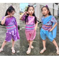 ราคา ชุดไทยเด็ก ชุดไทยเด็กหญิง แขนตุ๊กตา ผ้าคอตตอน แต่งสไบ พร้อมโบว์ติดผม ชุดไทยลอยกระทง ชุดไทยใส่ไปโรงเรียน พร้อมส่ง (16320782344)