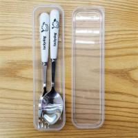 ราคา ชุดช้อนส้อม 3ชิ้น ชุดช้อนส้อมสเตนเลส Sanrio Melody Kuromi ลายการ์ตูน ชุดช้อนส้อมตะเกียบ เหมาะสำหรับพกพา พร้อมกล่องใส (20921246512)