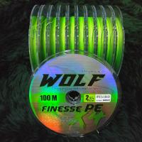 ราคา สาย PE ถัก4 X4 WOLF ญี่ปุ่นแท้ เหนียวๆ ยี่ห้อหมาป่า สาย พีอี สายพีอี สายpe (5931058764)