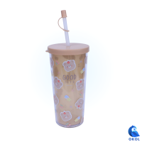 ราคา Moshi Moshi แก้วน้ำ 2 ชั้น ทรงสูง 370 พร้อมหลอด ลายการ์ตูน มีให้เลือก 4 สี แก้วนำ้โมชิโมชิ แก้วน้ำลายน่ารัก แก้วน้ำลายการ์ตูน (16511595775)