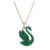ราคา Swarovski Swarovski Iconic หงส์สีเขียวสร้อยคอจี้เพชร S925 สร้อยคอแฟชั่นสตรีเงินสเตอร์ลิงของขวัญวันเกิดวันวาเลนไทน์ (20253466756)