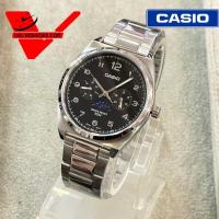 ราคา Casio Standard MTP M300D นาฬิกาข้อมือ สายแสตนเลสแท้ แสดงวันที่ ประกันCMG รุ่น MTP M300D 1AV ดำ MTP M300D 3AV เขียว (20421884400)