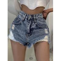 ราคา กางเกงยีนส์ขาสั้นผู้หญิงเดนิม แต่งชายขาด (21074040142)