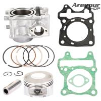 ราคา Areyourshop มอเตอร์ไซค์ 58 มม กระบอกสูบลูกสูบชุด 150cc สำหรับ Honda PCX125 PCX150 SH125 SH150 12100 KZY 701 13011 KHH 306 13111 KHH 903 99122 KZY 150 (18866341491)