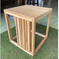 ราคา CProduct โต๊ะข้างโซฟาไม้สัก โต๊ะข้างโมเดิร์น 40x40สูง45ซม โต๊ะกาแฟ โต๊ะข้างไม้ โต๊ะวางของเอนกประสงค์ งานไม้ดิบ CPRO 259 (19795197547)