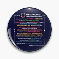 ราคา CC Un Sdgs Goals Logo Nations Development Soft Pin Metal Collar Badge Brooch (19708971315)