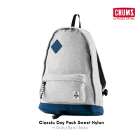 ราคา Classic Day Pack Sweat Nylon กระเป๋าเป้สะพายหลัง ทรงคลาสสิก ผ้า Sweat Nylon กระเป๋าชัมส์ Cordura Nylon เป้สะพายหลัง กระเป๋าสะพายหลัง กระเป๋าเป้ CHUMS (8130244210)