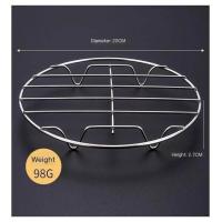 ราคา Steaming Shelf Stainless Steel Low foot Steamer Tray Vegetable Rack Household Kitchen Tools Pot Pan Cooling Stand Kitchen wondeful (17217938175)