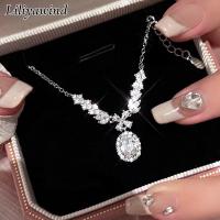 ราคา LILIYAWIND ปีกนางฟ้าทำจากเพทายทั้งตัวจี้หยดสร้อยสตรีทองแดงเป็นประกายแฟชั่น (21260607108)