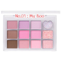 ราคา ODBO REAL HEART COLOR EYESHADOW PALETTE OD2019 โอดีบีโอ ฮาร์ท คัลเลอร์ อายแชโดว์ พาเลท x 1 ชิ้น abcmall (21308862775)