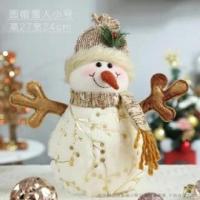 ราคา GGMM ตุ๊กตาตุ๊กตามนุษย์หิมะคริสต์มาสตุ๊กตาผ้ากำมะหยี่ตุ๊กตาหิมะตกแต่งโต๊ะหน้าต่างตุ๊กตาเหมยเฉินตกแต่งคริสต์มาส (20838798743)
