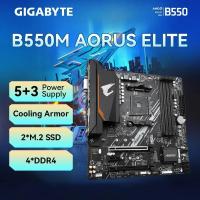 ราคา เมนบอร์ด B550M AORUS Elite AM4 AMD สำหรับ Ryzen 3 4 5 Series CPU 4 DDR4 PCI E 4 0 X16 4XSATA3 0 2xM 2 HDMI DVI (21170887700)