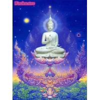 ราคา ศาสนาพระพุทธเจ้าไอคอนภาพวาดเพชรงานปักครอสติชภาพเพชรโมเสกสมบูรณ์ปักรอบ rhinestone เย็บปักถักร้อยภาพวาดเพชร (637170382)